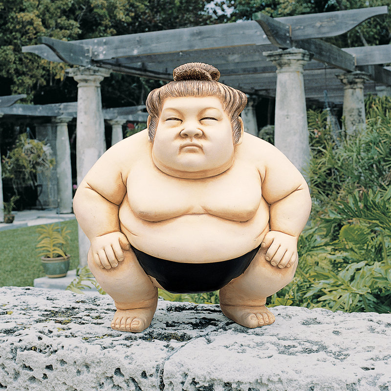Statue basho the lutteur, Grand