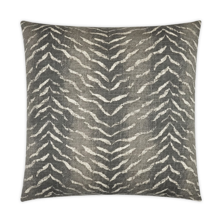 Ruolan No Decorative Addition Cotton Blend Reversible Throw Pillow