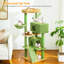 Plush Ladder Sisal Scratching Cat Tree-328226337