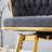 Two-Piece Rotating Swivel Chair Only Chairs, Not Including Tables-300437263