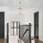 Levona 1-Light Crystal Pendant Light for Kitchen Island Hallway Entryway-168904412
