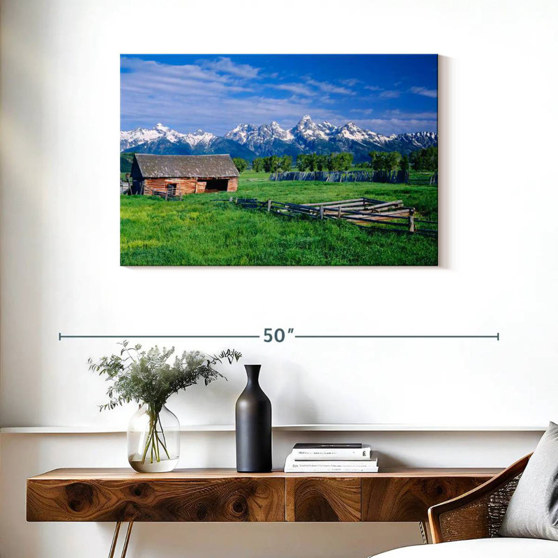 Alvord Green Field à Grand Teton, H 24 po x l 36 po