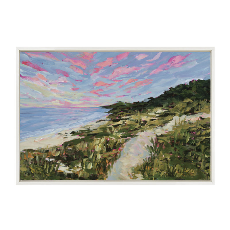 «Traverse City» par Emily Kenney, reproduction d'art sur toile encadrée