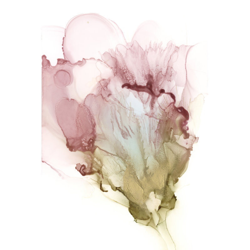 Floraison rose I, H 36 po x l 24 po