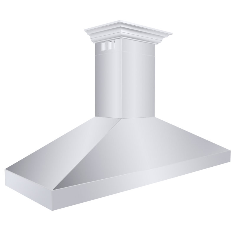 60" Professional 500 CFM Convertible Wall Mount Range Hood in Stainless Steel