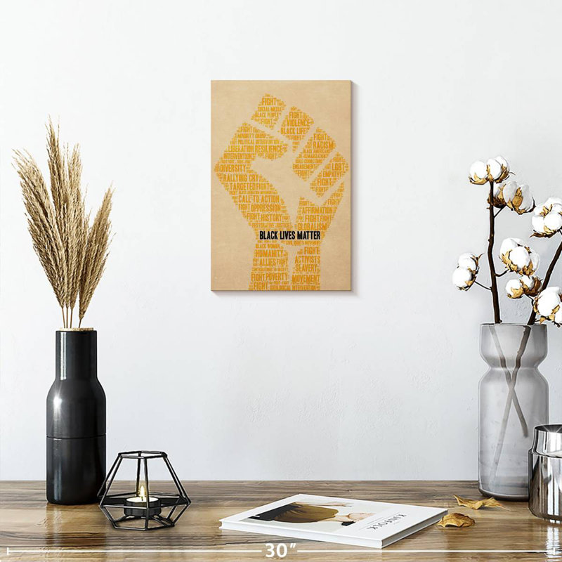 End Racism Together, 12" H x 8" W