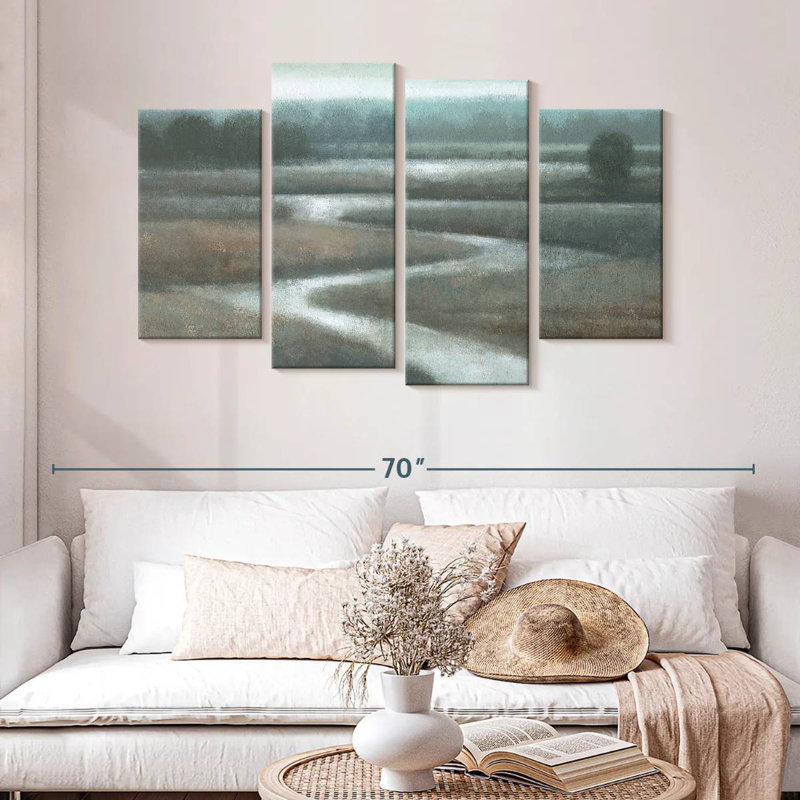 Alvord Meandering Stream, 32" H x 52" W