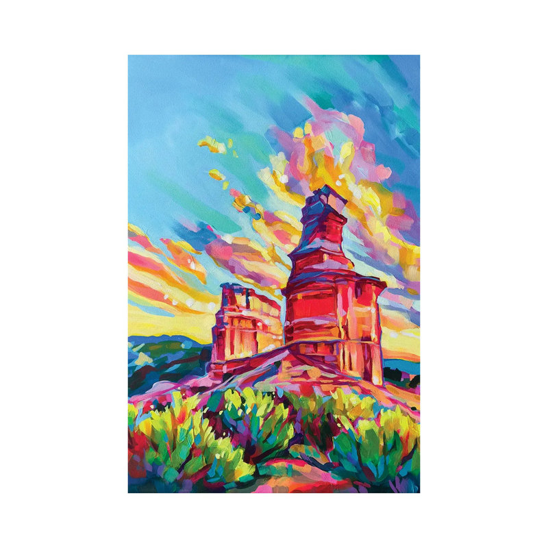 «Palo Duro Canyon», reproduction d'art mural