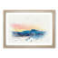 Mountains in Tromso Norway in Abstract - Framed Print-55727291-55727297