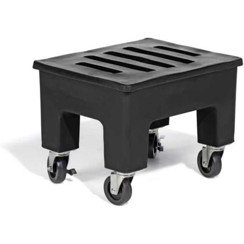Portant robuste et robuste avec roulettes Sturdy Essentials Polymight, 18 po x 22 po x 16 po, avec une capacité de 600 lb
