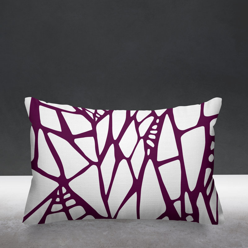Housse et insert de coussin d'extérieur pour l'extérieur, Violet