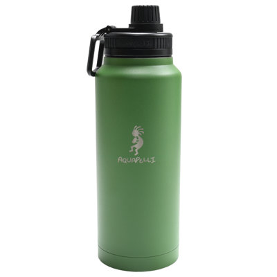 Aquapelli Vacuum Insulated Water Bottle, 34oz,