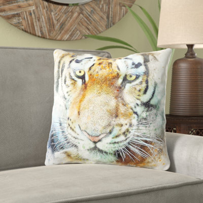 Outdoor Reversible Throw Pillow
