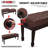 5 Core Duet Piano Bench 3.5 Inch Padded Cushioned Stool Wooden Heavy Duty Musician Chair w Storage-107558409