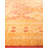 Varhudi One-of-a-Kind 12' 4" X 14' 1" 2010s Wool Area Rug in Orange