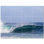 Waves Photo 6'' x 6'' Satin Ceramic Decorative Mural