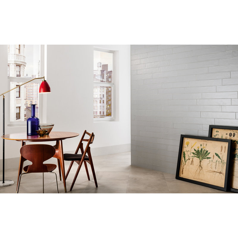 8" x 24" Ceramic Subway Wall Tile