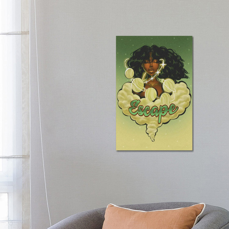 Nova by Estherr La Main D’or - No Frame Gallery-Wrapped Canvas Giclée on Canvas, 66.04 cm H x 45.72 cm W