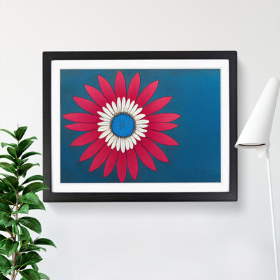Retro Daisy Flower - Single Picture Frame Painting