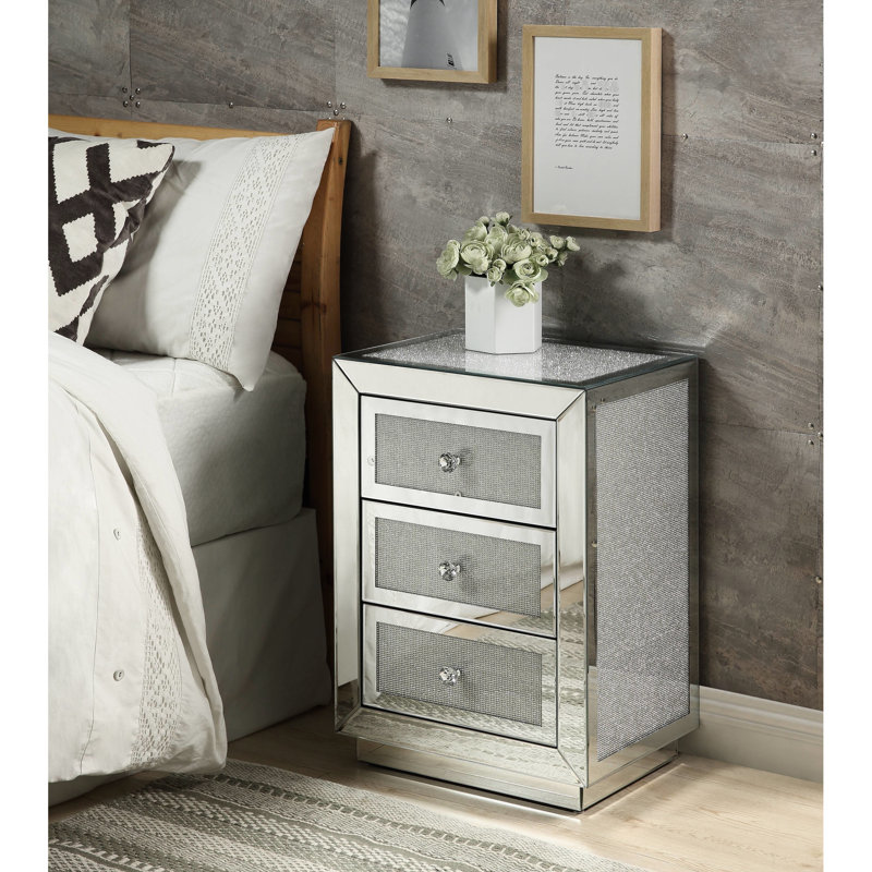 Table d'appoint en miroir Fascinating