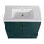 Meuble-lavabo sur pied 36 po avec lavabo en résine-108801183