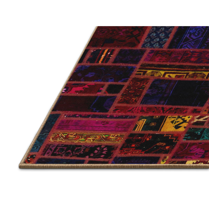 Abstract Indoor Rug, Rectangle 6' x 9'
