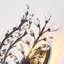 1 - Light Dimmable Gold Crytsal Flush Mounted Sconce-739447822