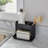  3 In 1 Sink Organizer In Matte Black