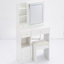 Petit meuble-lavabo 29,2 po avec tabouret de bureau et tabouret-1361899034