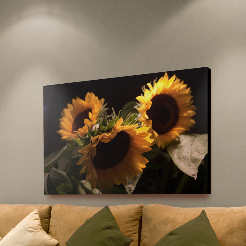 « tournesol iii » par martha guerra, reproduction de photo sur toile