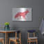  «Fox» par Erin Clark, art mural en métal, 36 po x 24 po-354060802