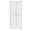 Armoire de rangement 75 po en métal avec 5 tablettes (capacité de 110 lb), armoire de cuisine autoportante avec tablettes réglables, vaisselle dans la cuisine, garde-manger, salle à manger
