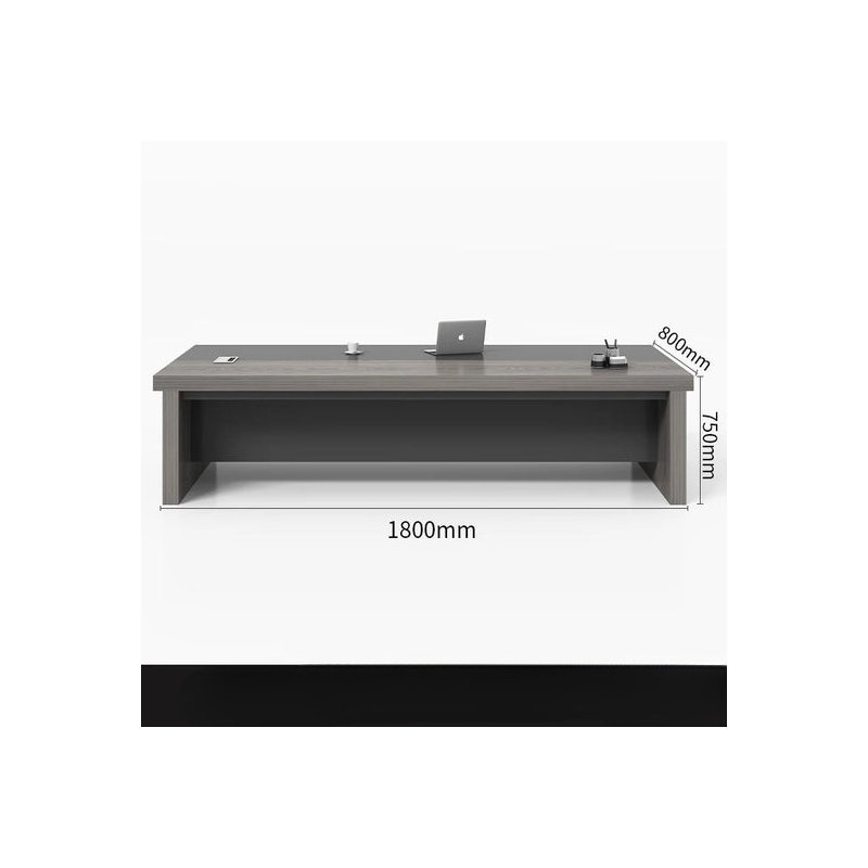 Naama L-Shaped Executive Desk, 75cm H x 180cm W x 80cm D