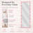 Jerryca Metal Rectangle Wall Mirror