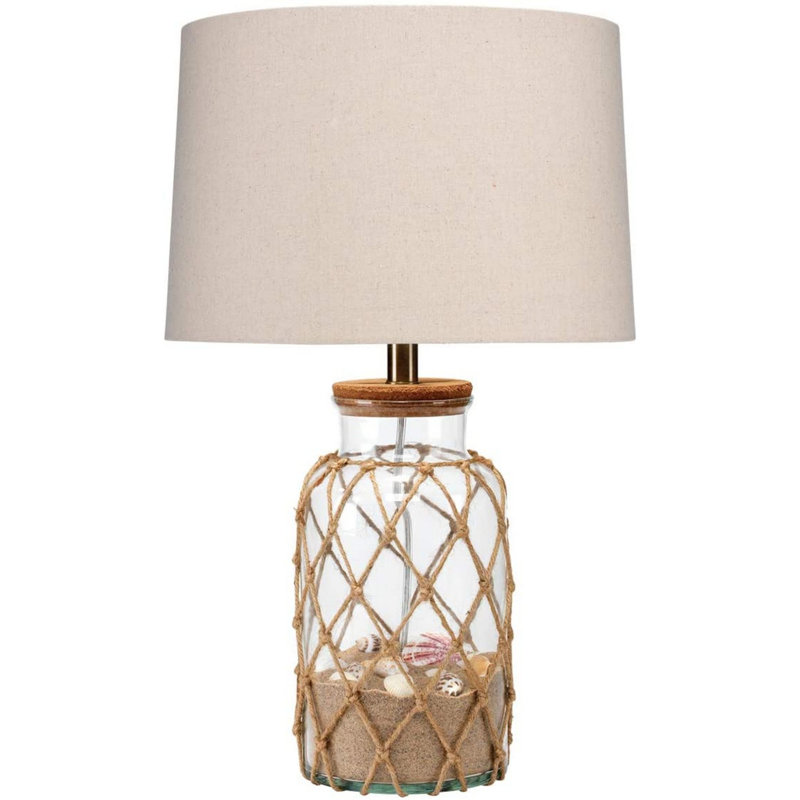 Chukes Glass Table Lamp