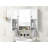 35'' X 28'' Modern Wall Mounted Bathroom Storage Cabinet-1972573060