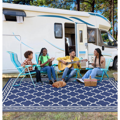 Outdoor Rug Waterproof Outdoor Rug Patio Reversible Plastic Straw Rug Vintage Camping Rug Outdoor Carpet for Porch Deck Backyard Balcony