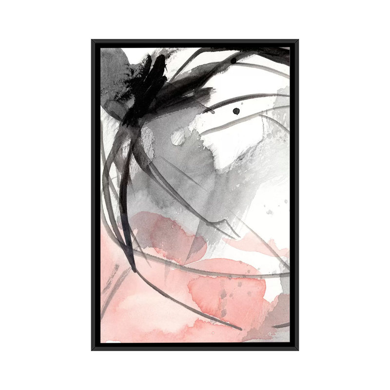 "Around the corner I" par Ethan Harper, reproduction d’art, Pas de tapis, Toile avec cadre noir, H 40 po x l 26 po x P 1,5 po