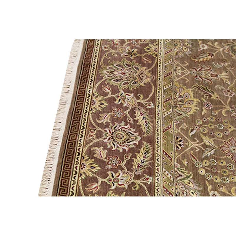 Oriental Area Rug in Brown