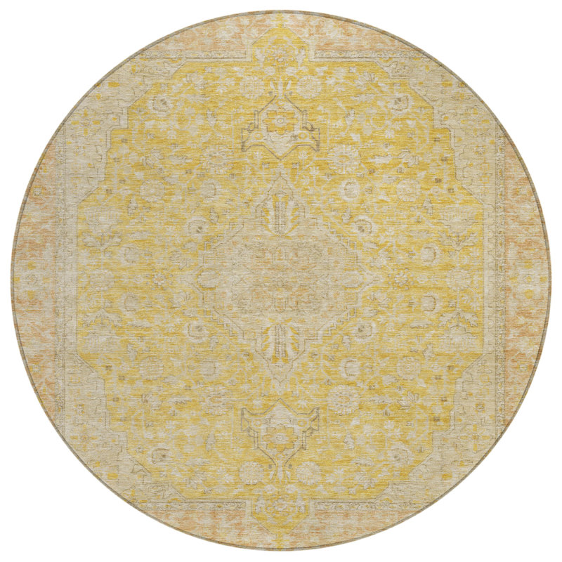 Tapis rond 8 po