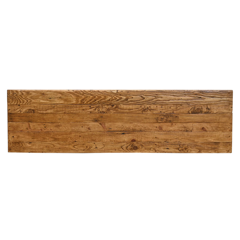 Adobe Bloom Hand-Carved 3-Drawer Rustic Console Table
