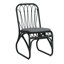 Ensemble de 2 chaises d'extérieur en osier avec coussins lavables-769971335