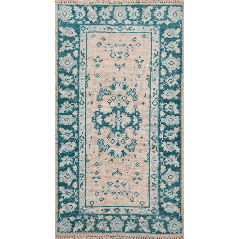 Tapis corail 3 pi 10 po x 2 pi Noon One-of-a-Kind Neeta