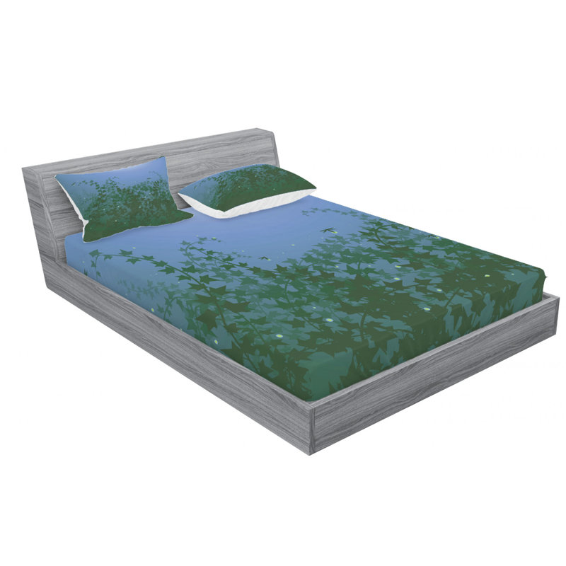 Ensemble de draps Firefly, Ensemble de drap pour grand lit avec drap-housse
