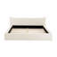Structure de lit tapissier avec tête de lit courbée décorative pour la chambre à coucher-2000340428