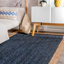 Tapis bleu / naturel Giard-858470440