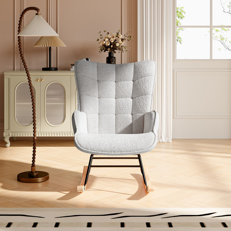 Rocking Chair, Grey
