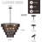 Vintage Rattan Chandelier With 8-Lights, Hand-Woven Bamboo Drum Design, Farmhouse Boho Style Light Fixture For Dining Room, Kitchen Island, Living Room-1784180663