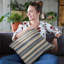 Coussin rayé Lanes-14280449