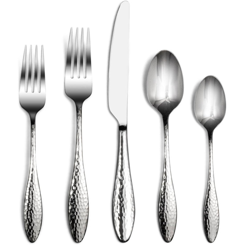 Heavy Duty Stainless Steel Tableware Set